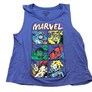 Marvel Blue Tank Top Size XL
